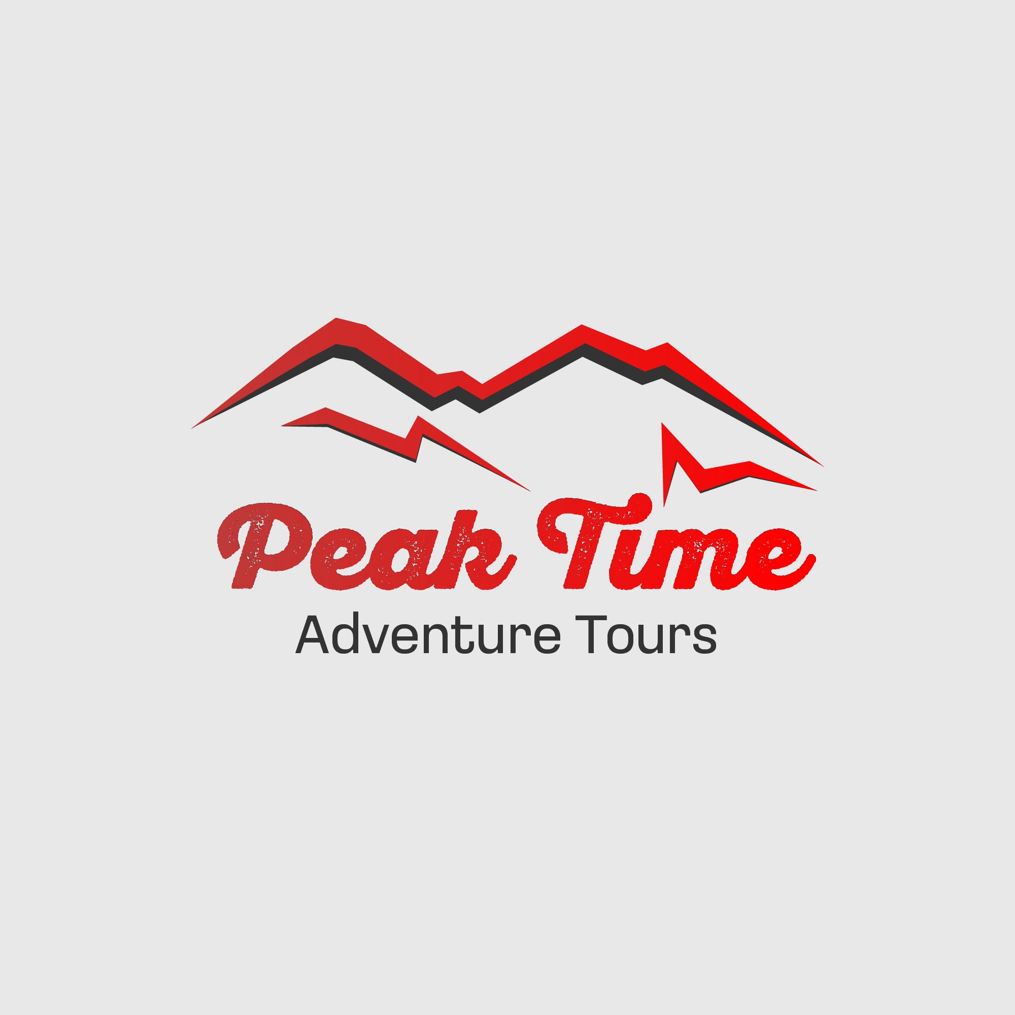 Editable Mountain Logo Design Template | Customizable Adobe Express Branding for Tour Companies, Real Estate, Fitness, and Breweries