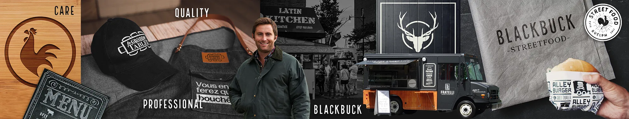 Coventry Logo Design Stylescape for a street food business