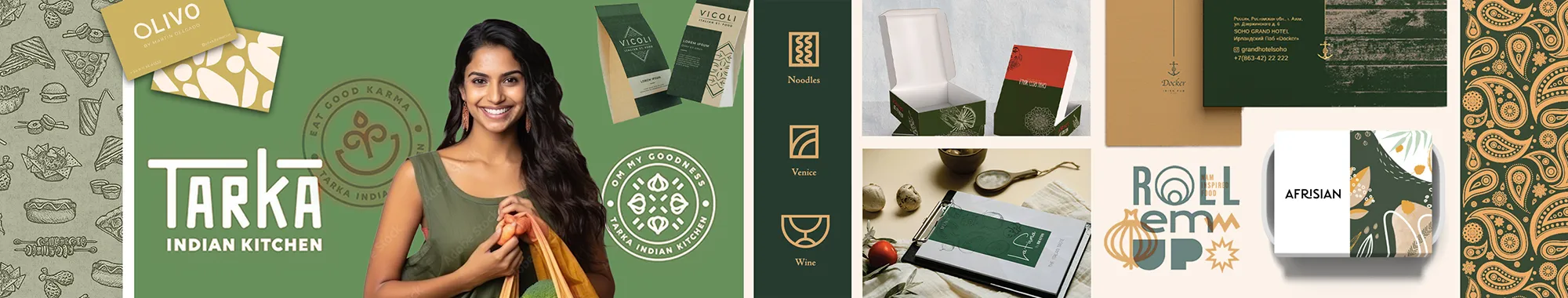 Coventry Logo Design Stylescape for a street food business